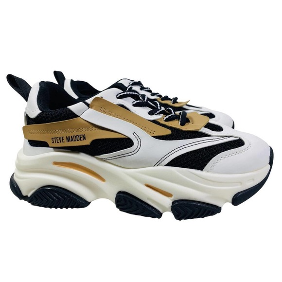 Steve Madden Possession Chunky Platfrom Sneaker Y2K Women size 8.5 - Picture 3 of 9